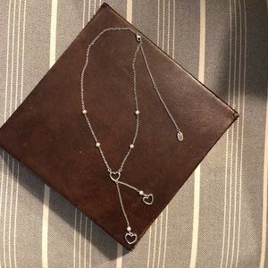 RETIRED James Avery Hearts & Pearls Necklace